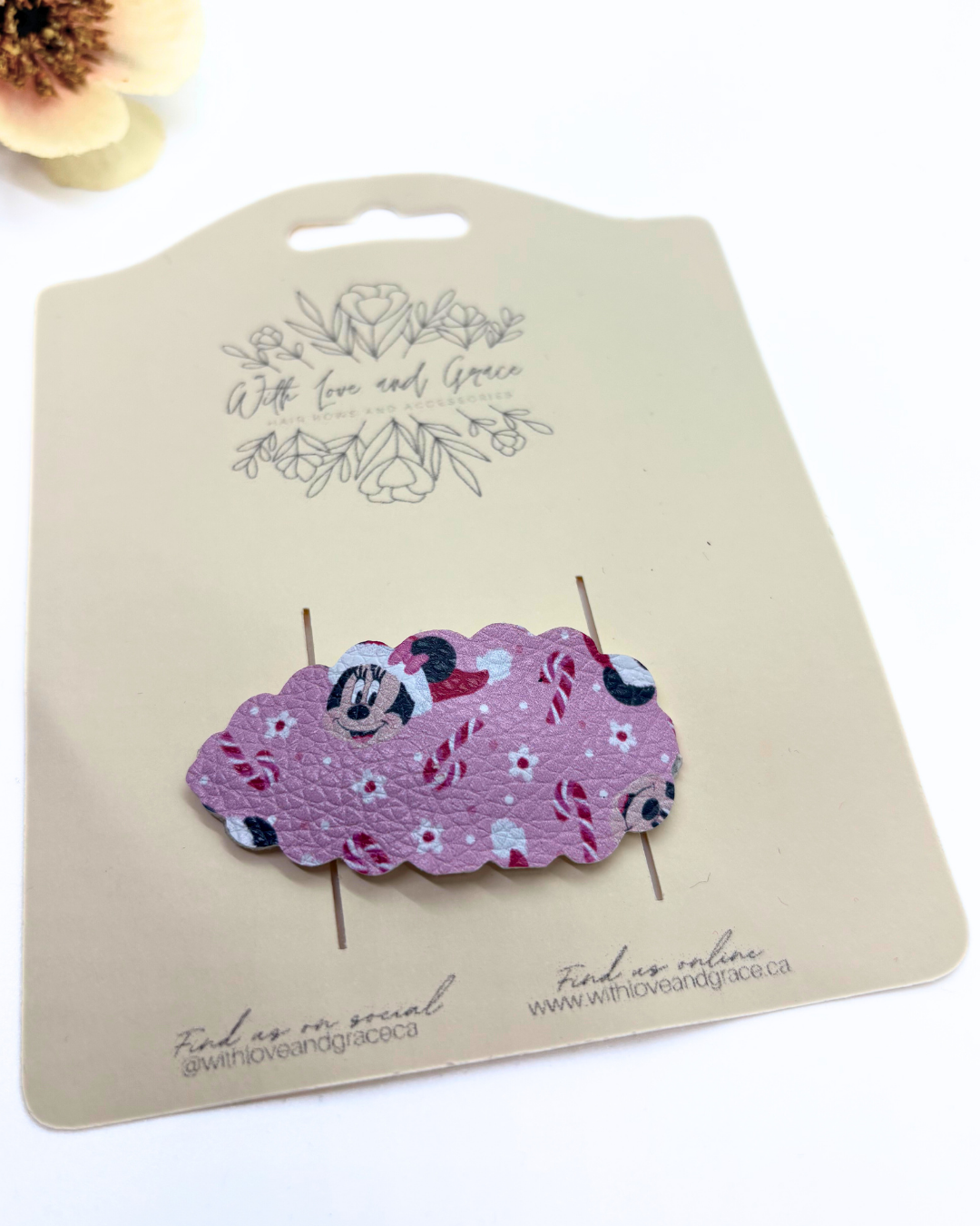 Mouse and Friends Christmas Snap Clips