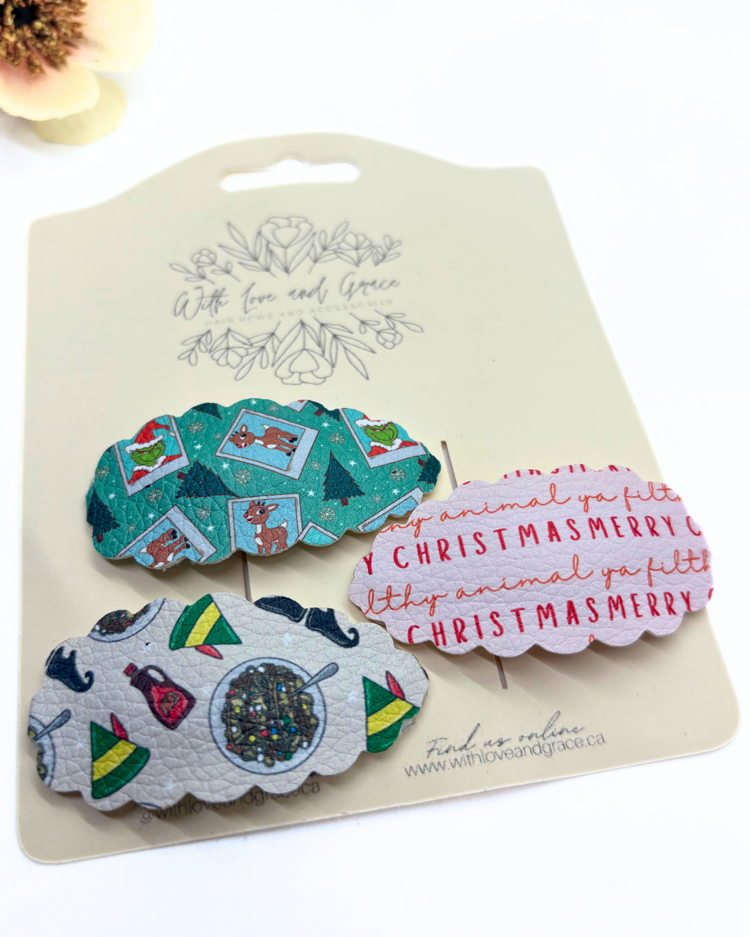 Classic Christmas Characters Snap Clip