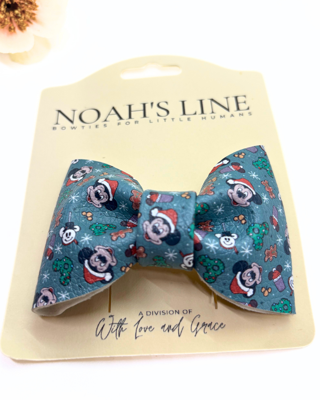 Mouse and Friends Christmas Bow Tie