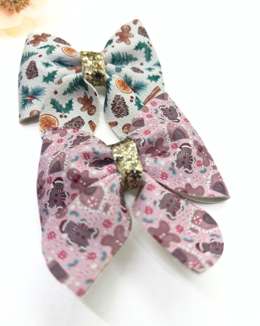 Christmas Treats Sailor Bow