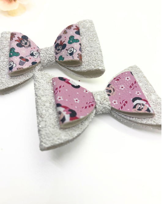 Mouse and Friends Christmas Classic Bow