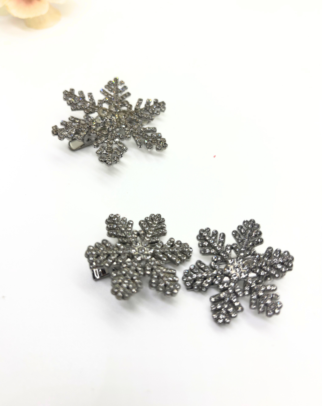 Snowflake Hairclip (Metal)