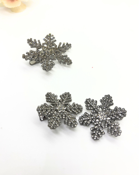 Snowflake Hairclip (Metal)