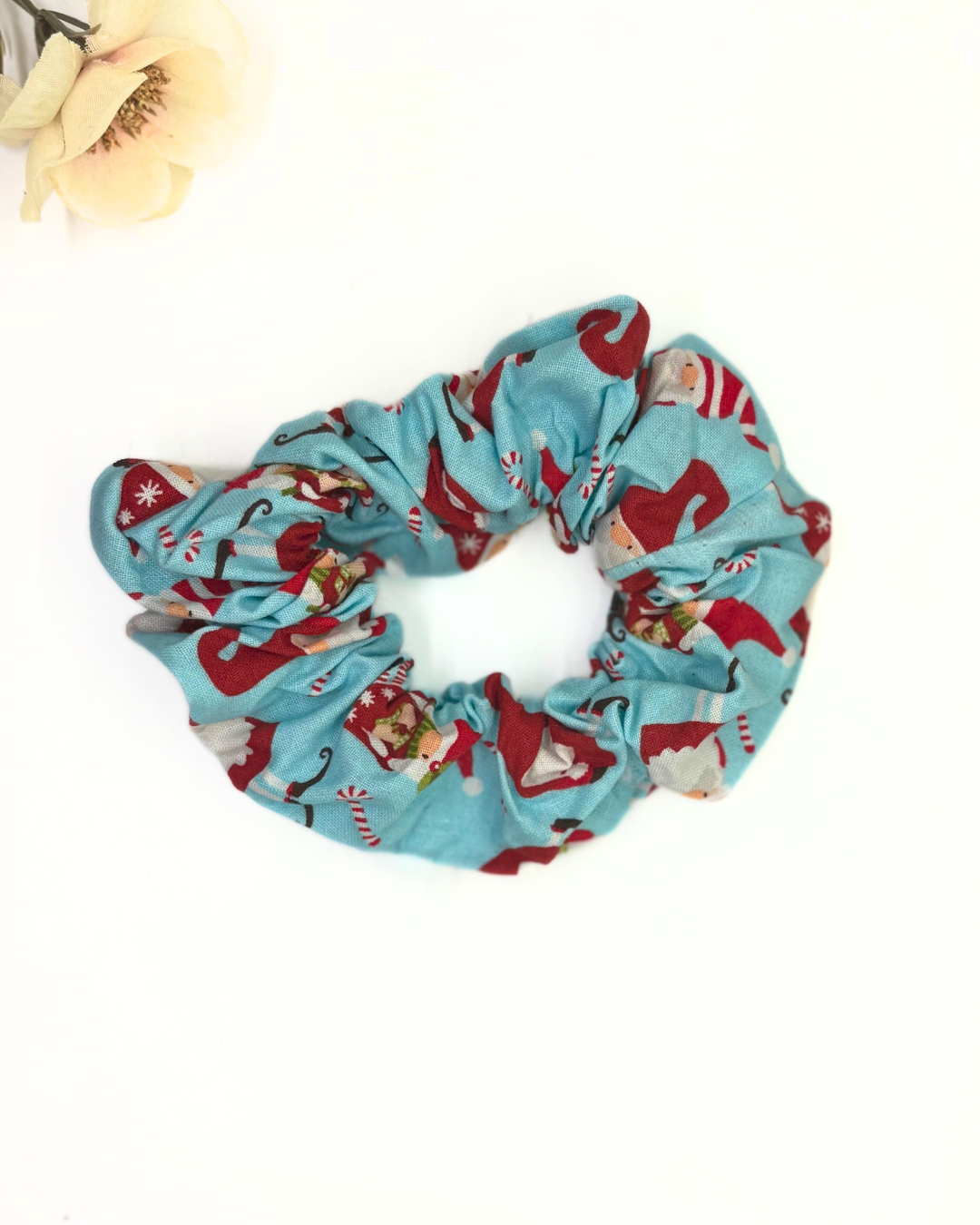 Cotton Christmas Scrunches - **On Sale**
