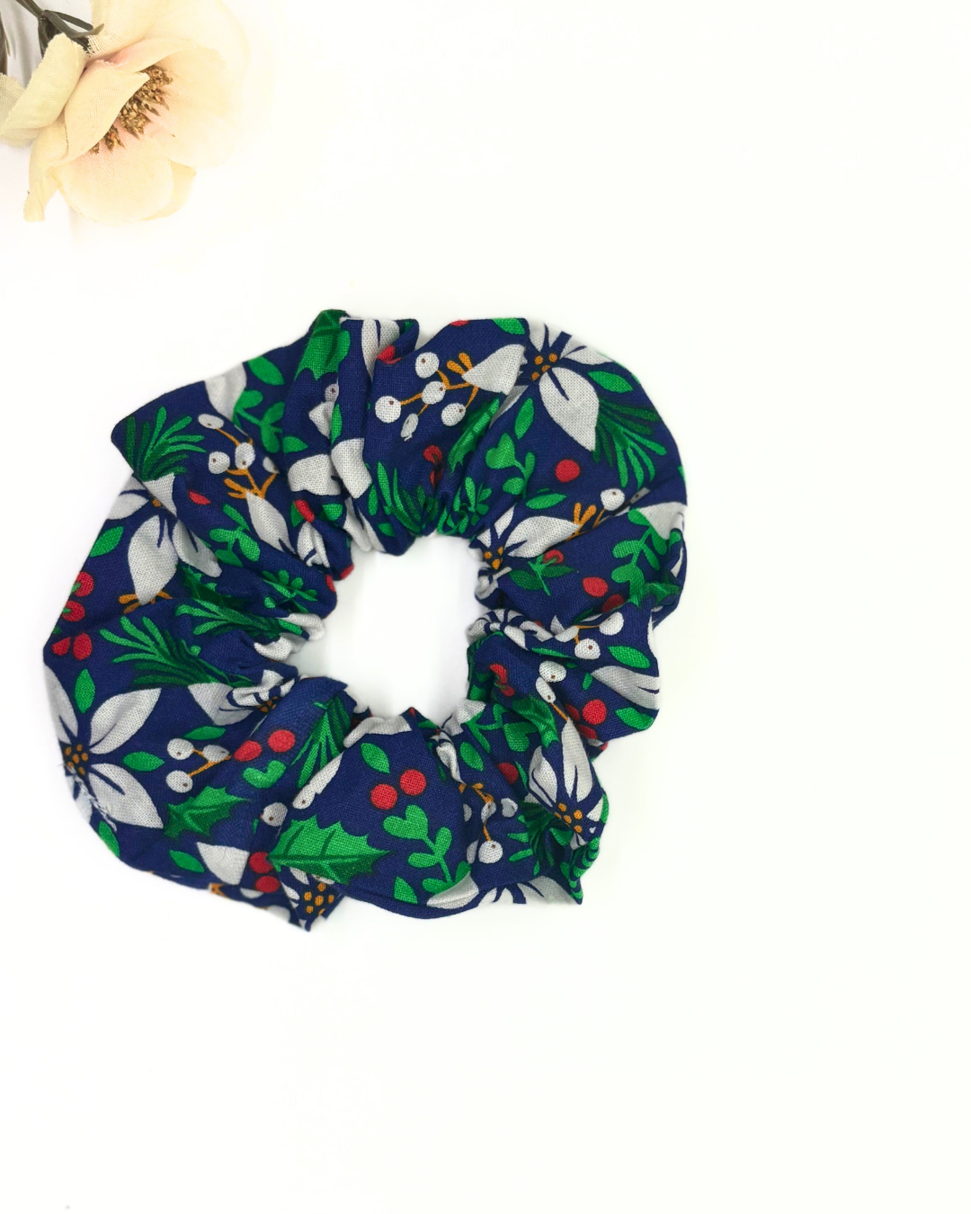 Cotton Christmas Scrunches - **On Sale**