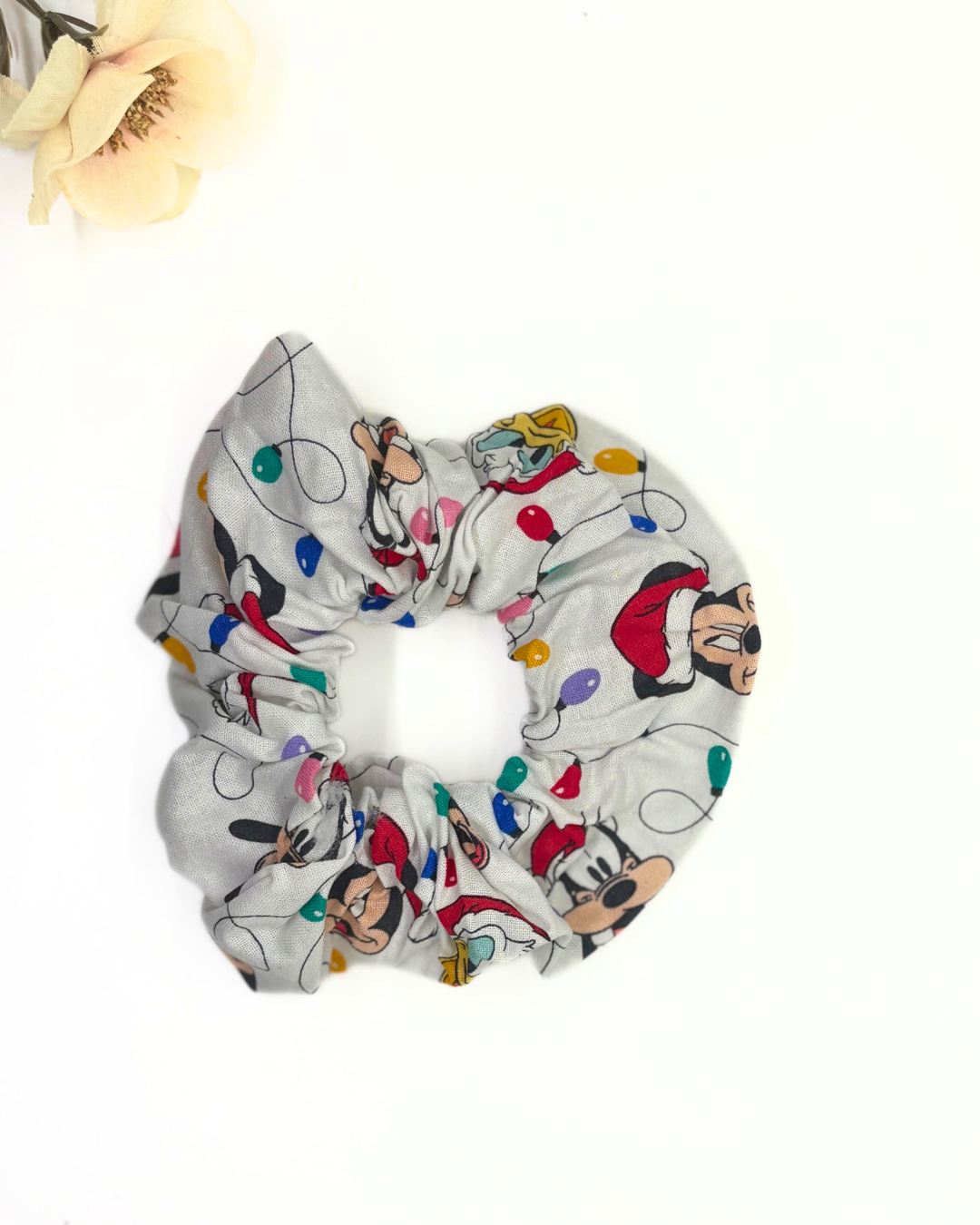 Cotton Christmas Scrunches - **On Sale**