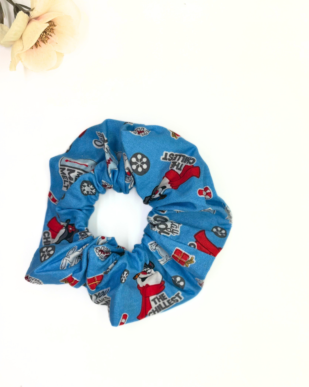 Cotton Christmas Scrunches - **On Sale**