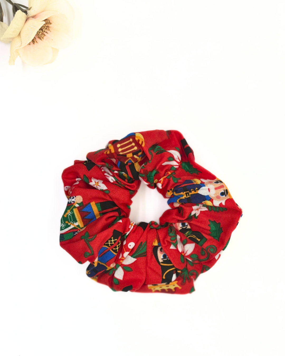 Cotton Christmas Scrunches - **On Sale**
