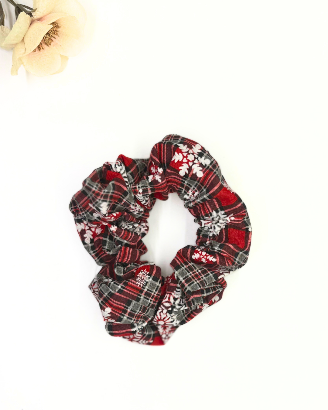 Cotton Christmas Scrunches - **On Sale**