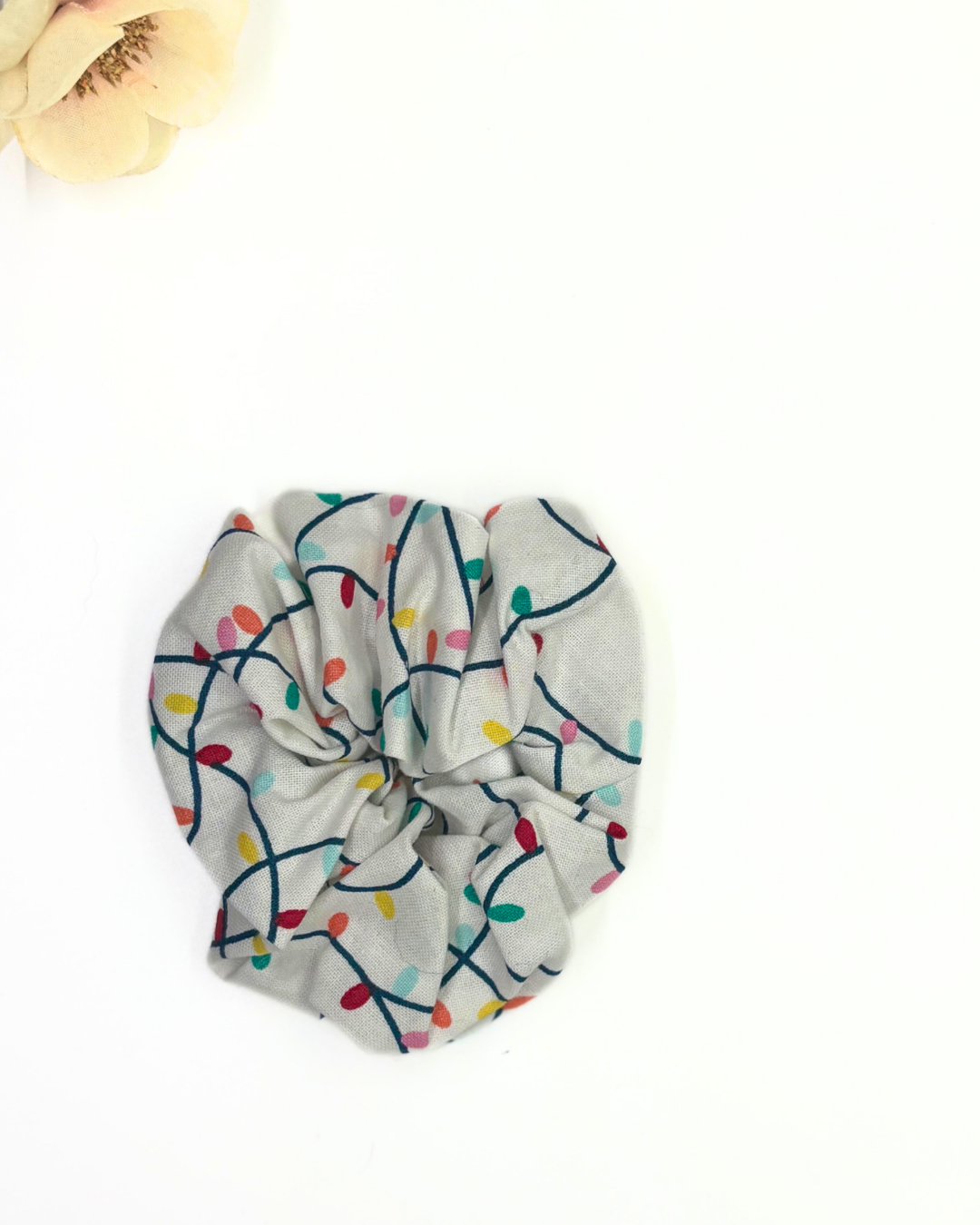 Cotton Christmas Scrunches - **On Sale**