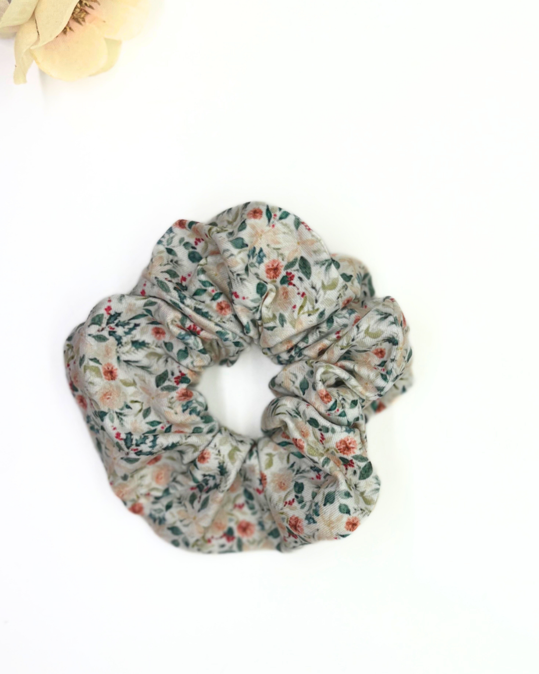 Christmas Floral Scrunhies