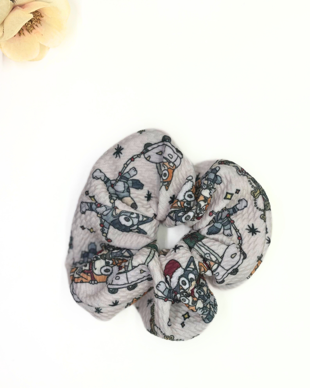 Blue Heeler  Christmas Scrunchies