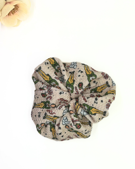 Elf Christmas Scrunchies