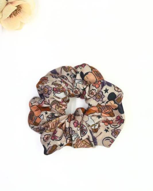 Magical Castle Christmas Scrunchies