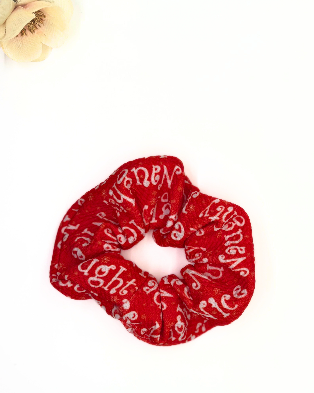 Christmas Sayings Christmas Scrunchies