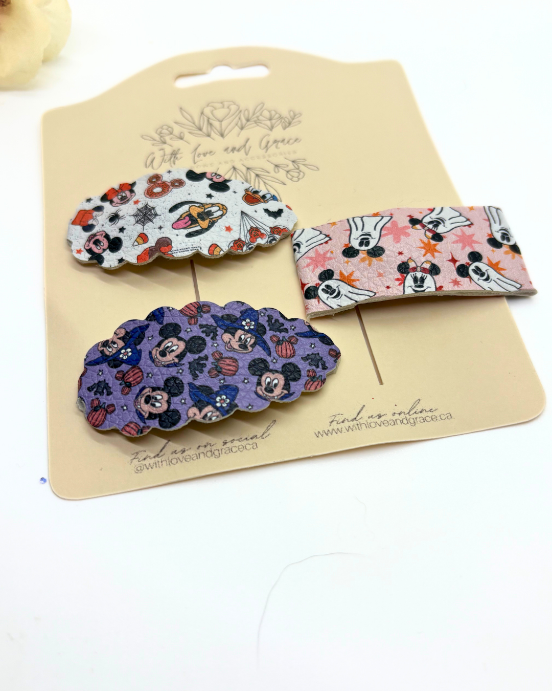 Mouse Halloween Snap Clips