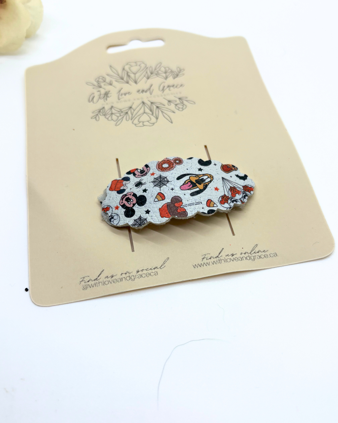 Mouse Halloween Snap Clips