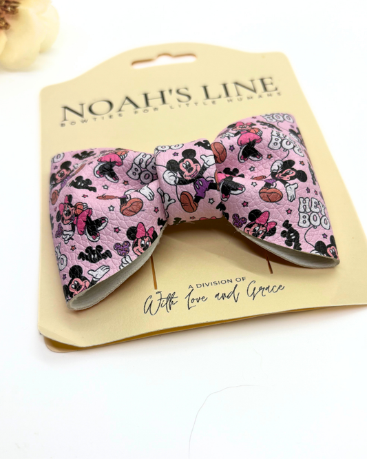 Mouse Hey Boo Bow Tie