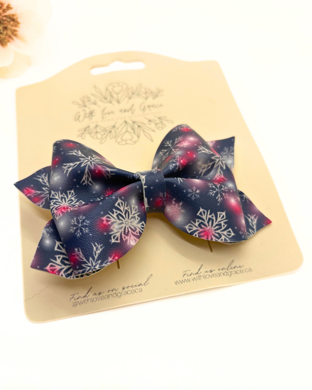Starry Night Pinch Bow