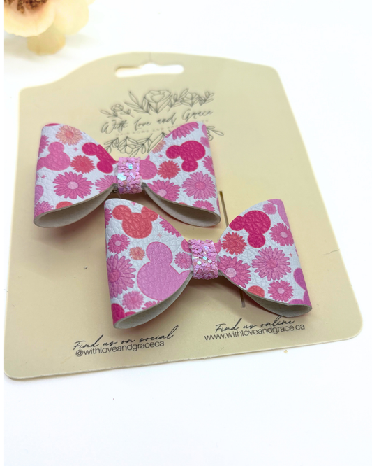 Female Mouse Classic Piggy Bow