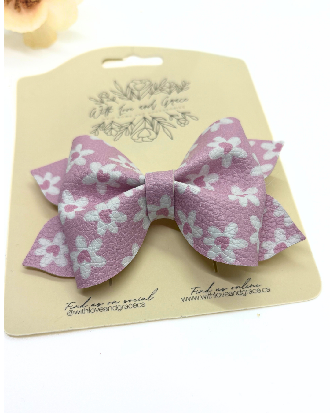 Floral Collection Pinch Bows