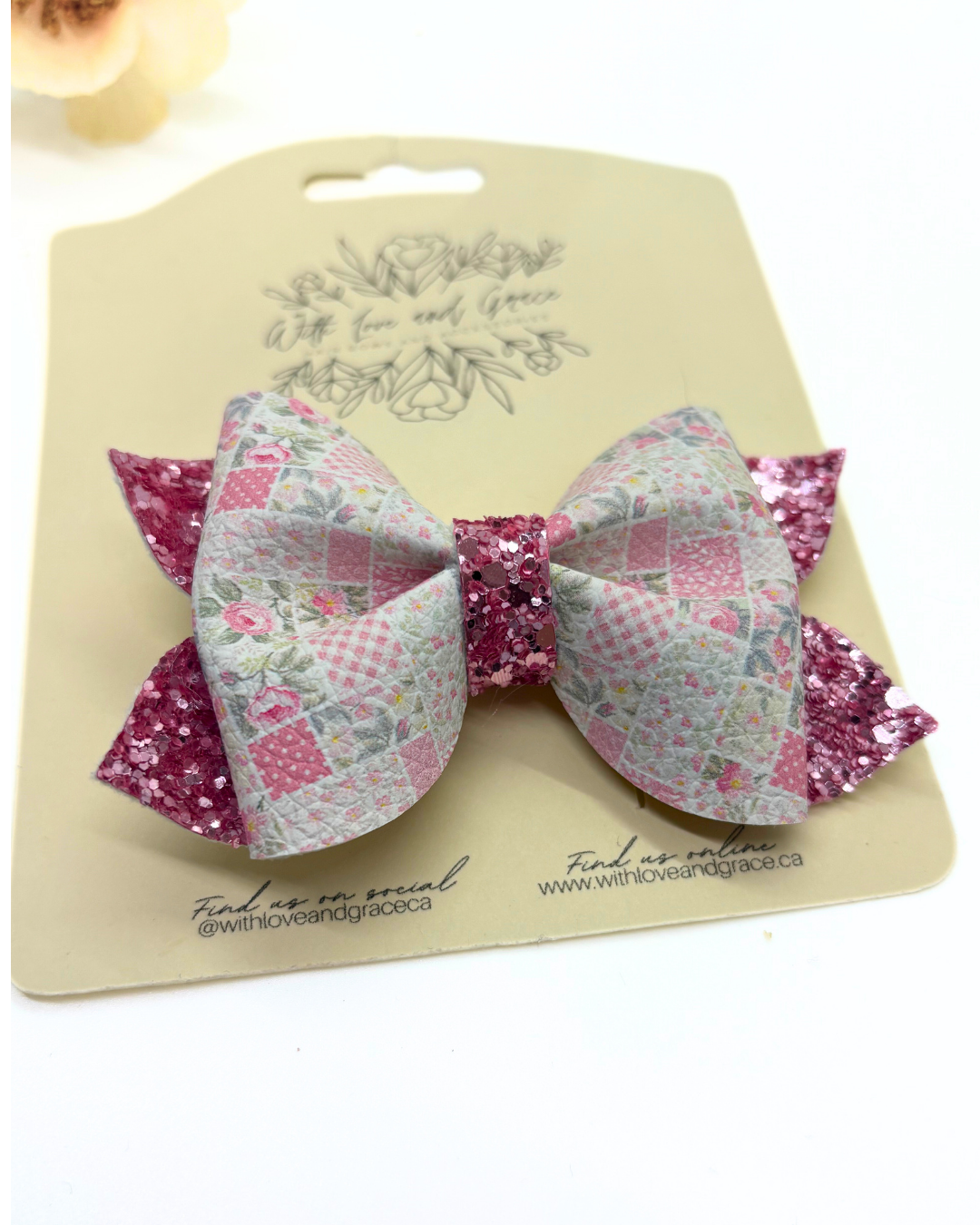 Floral Collection Pinch Bows