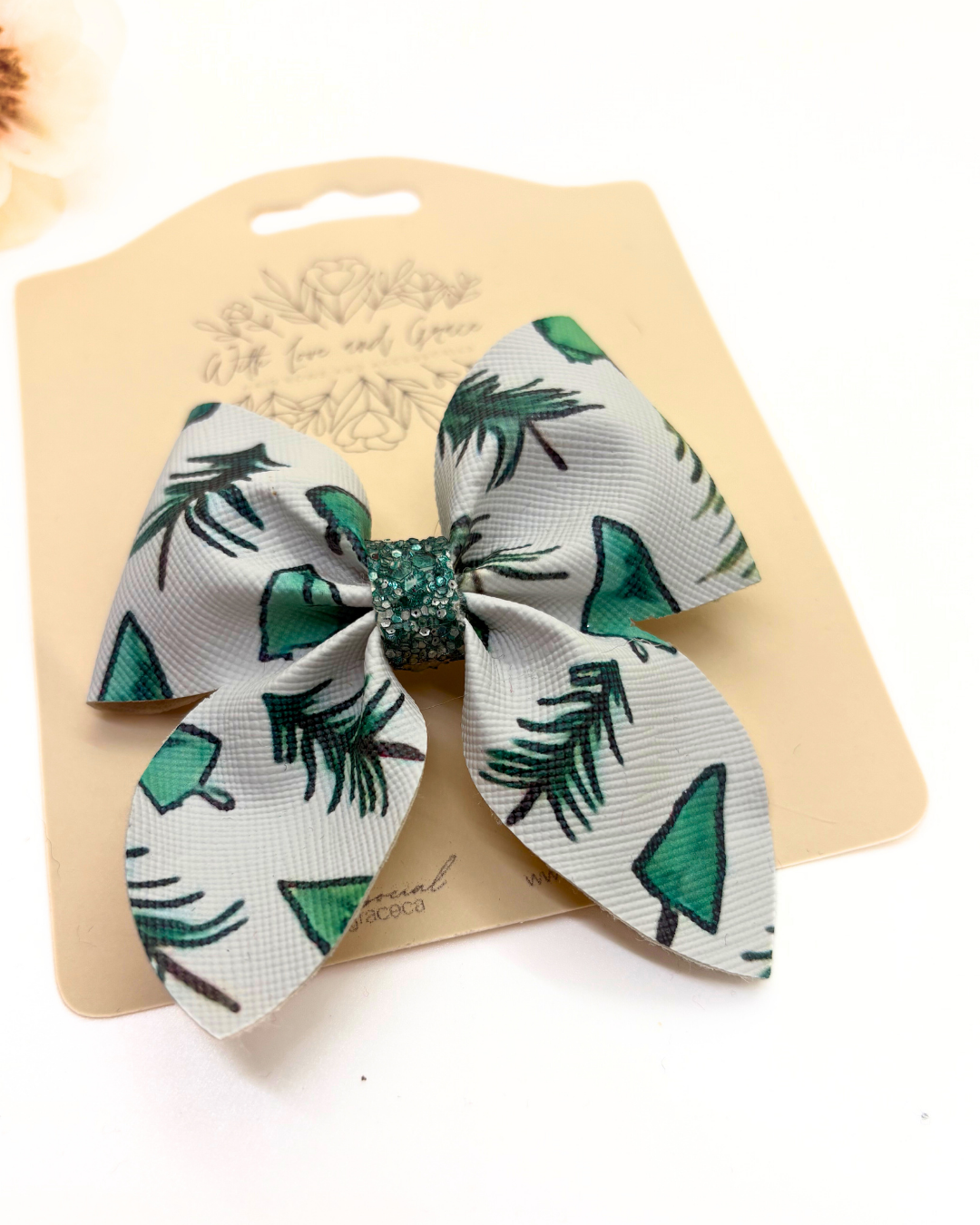 Christmas on the Farm Sailor Bow