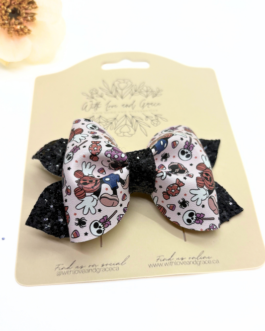 Pumpkin Mouse with Sweet Treats Pinch Bow