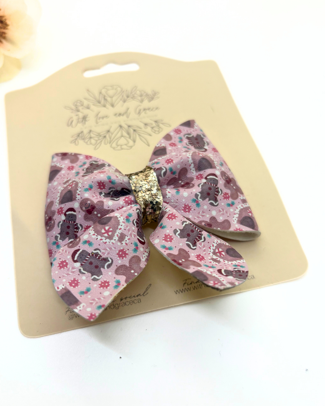 Christmas Treats Sailor Bow