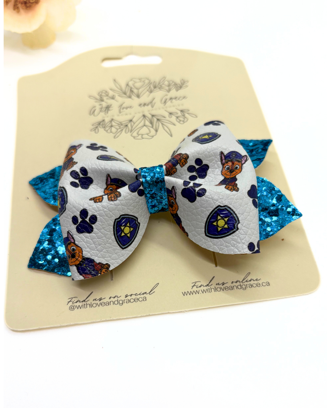 Rescue Pups Pinch Bows