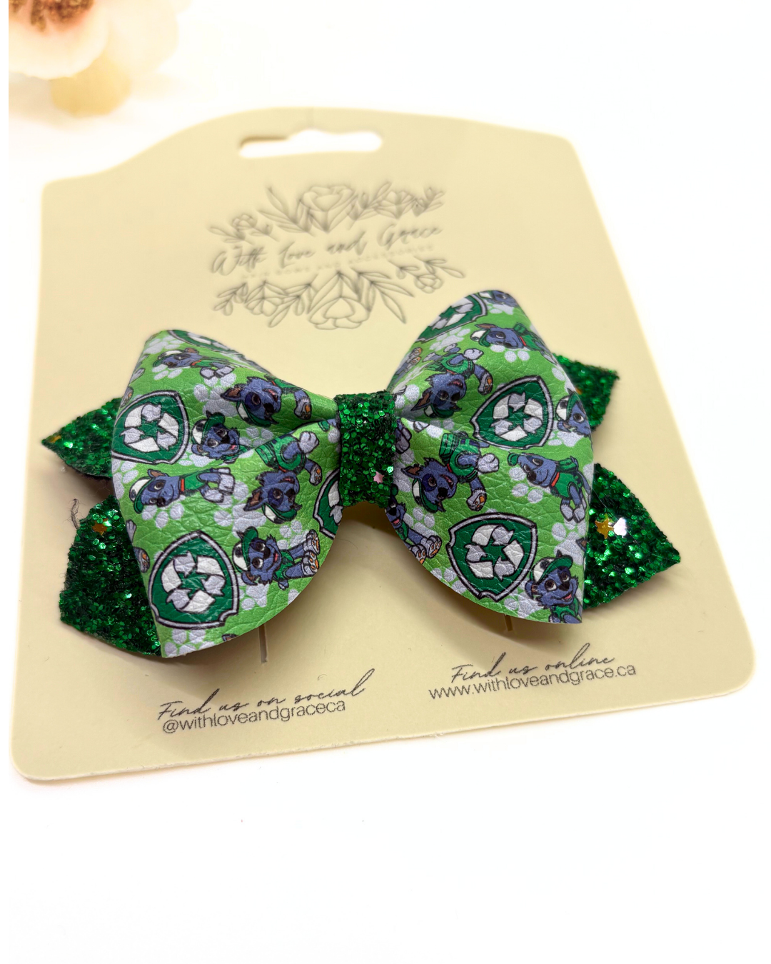 Rescue Pups Pinch Bows